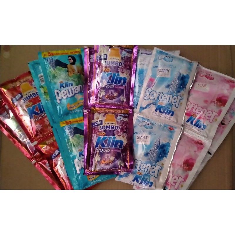 softener soklin sachet