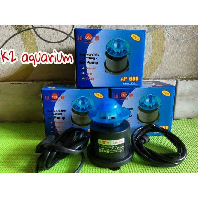 pompa udara air pump yamano ap 600 aquarium dan aquascaping