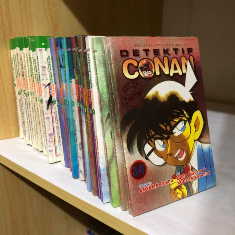 Jual KOLEKSI DETEKTIF CONAN SPECIAL-1 SET = 32 BUKU (NO 1-34)KURANG NO ...