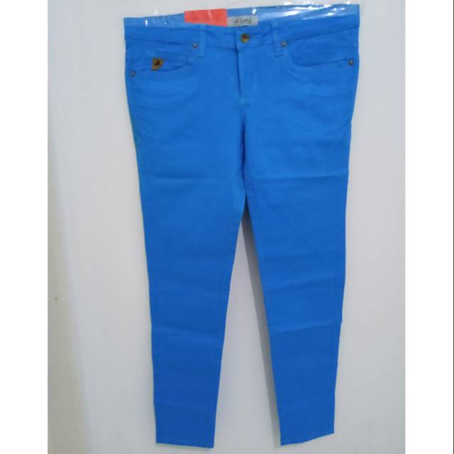 Celana Chinos Cewek Original Lois Biru Langit GB1000