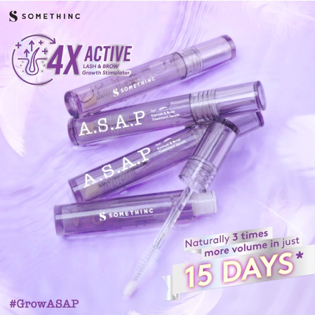 SOMETHINC ASAP Eyelash &amp; Brow Treatment Serum (Serum Bulu Mata dan Alis)