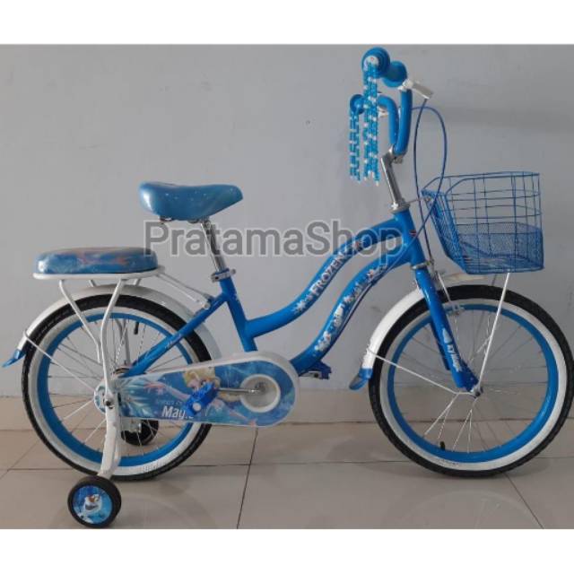  Sepeda  Anak  Perempuan  Ctb Mini  12 Element Frozen  4 0 