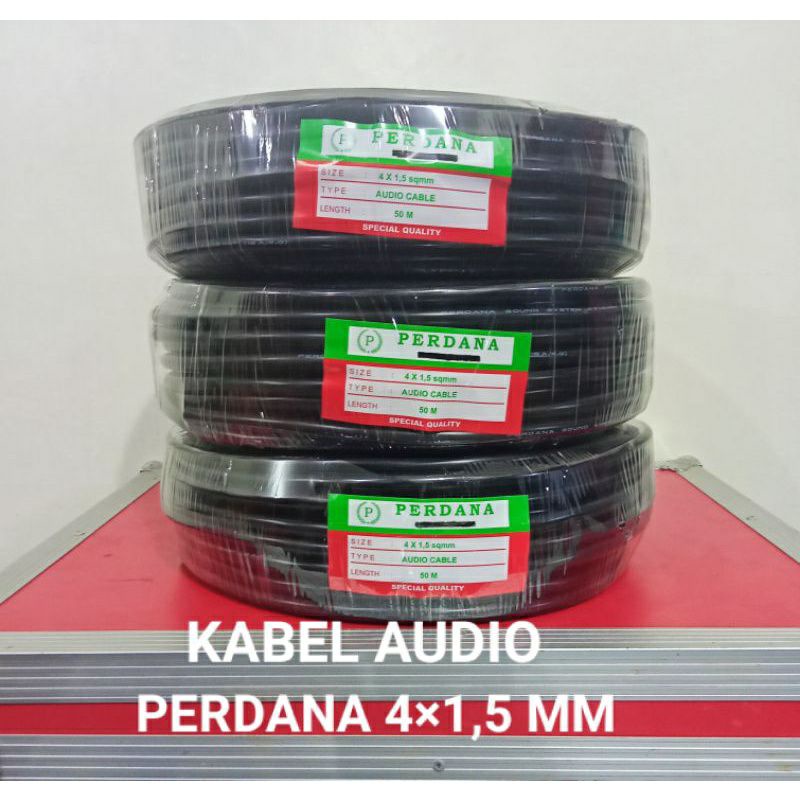 kabel speaker perdana Audio isi 4x1,5