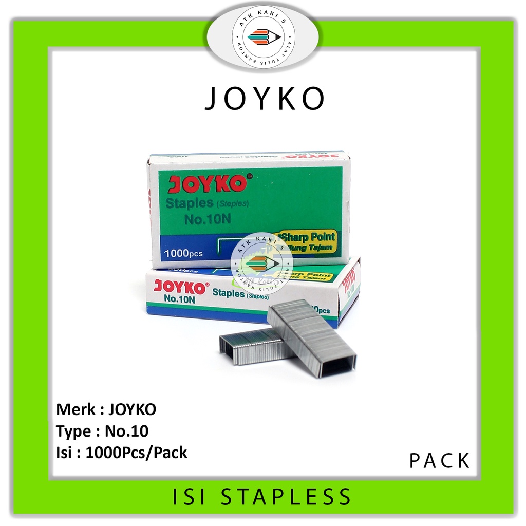 

JOYKO - Isi Staples No.10 - Pack