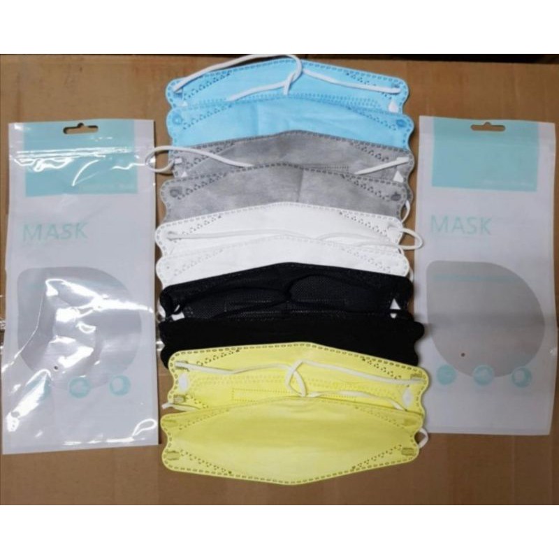 Masker  kf94 hijab model sensi headloop izin Kemenkes