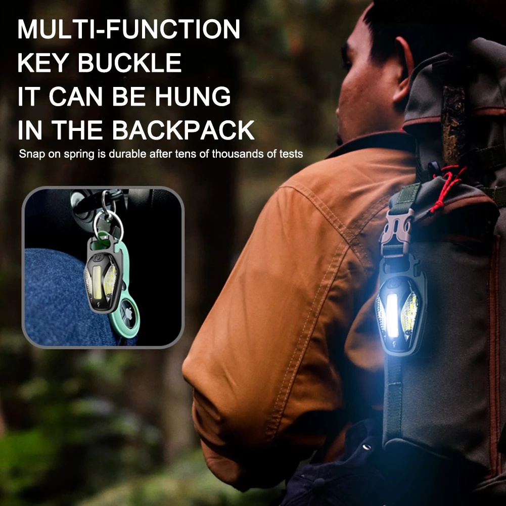 Minicob Senter LED Mini 4-ganti Anti Air Untuk Camping / Hiking / Outdoor/Hot Sale