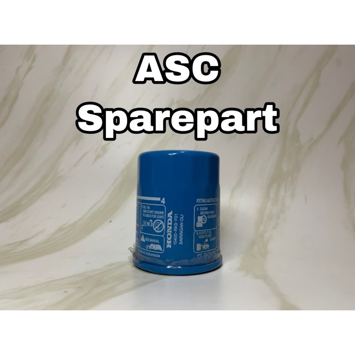 Paket Oli Shell Hx7 + Filter Oli Honda Original #98