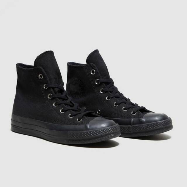 Jual Converse 70s Mono Black All Star Hi | Shopee Indonesia