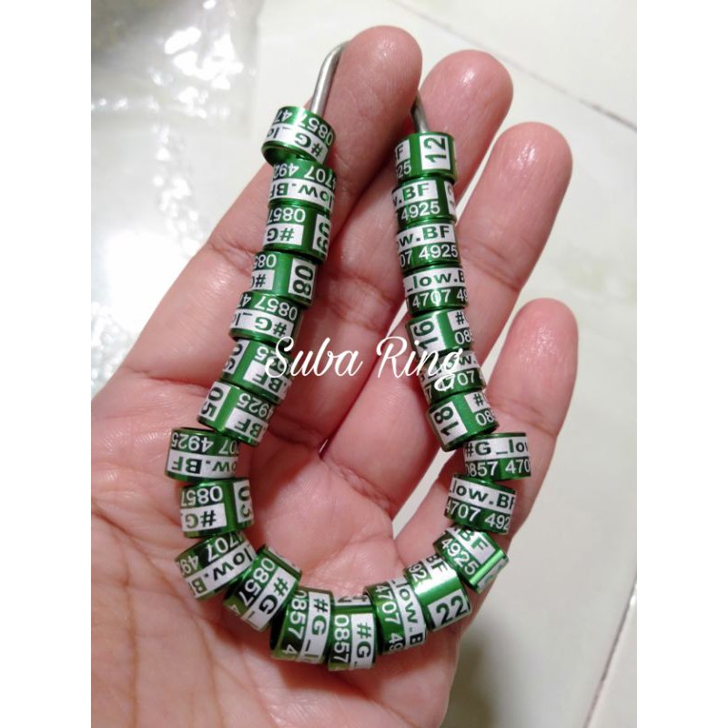 Ring Burung Blok Laser Kombinasi