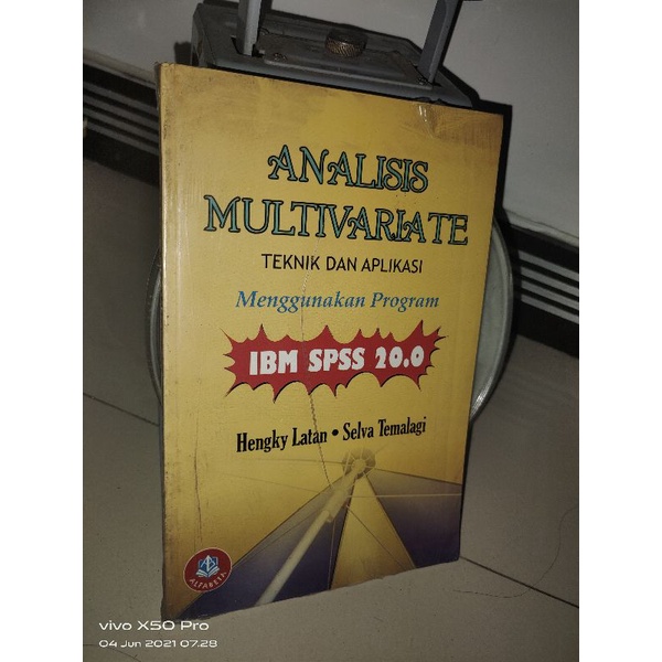 buku analisis multivariate