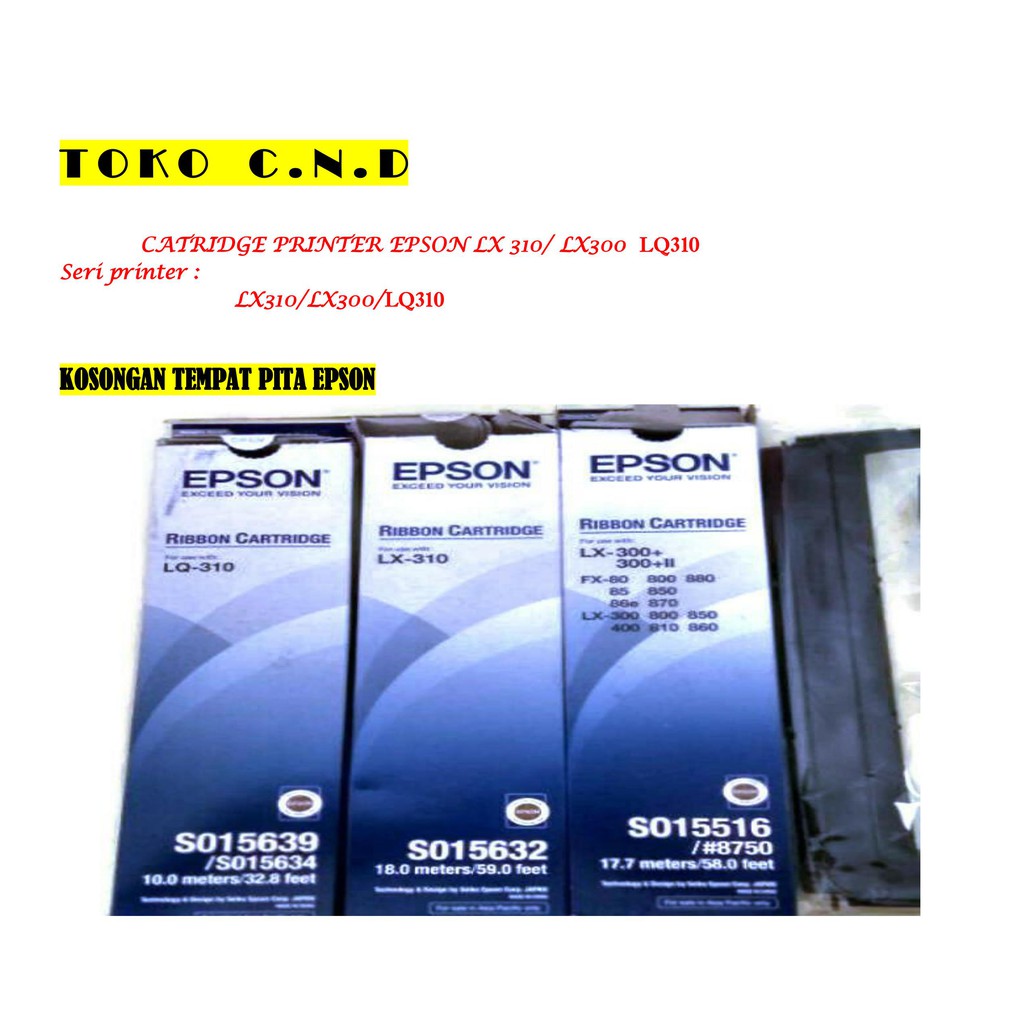 KOSONGAN PITA EPSON LQ 310
