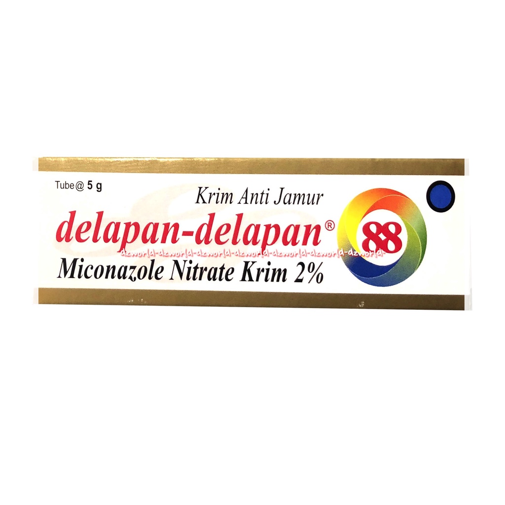 88 Delapan Delapan Miconazole Nitrate Krim 2% Krim Anti Jamur Salep