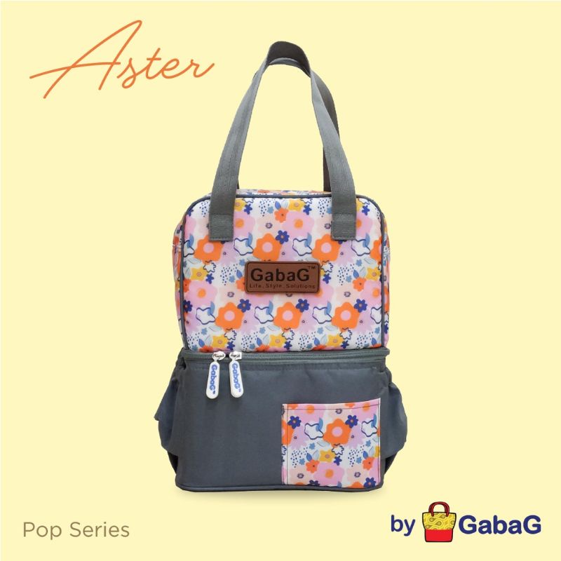 Myg - Gabag Aster - Cooler Bag - Thermal Bag - Tas Asi - Free 2 Ice Gel