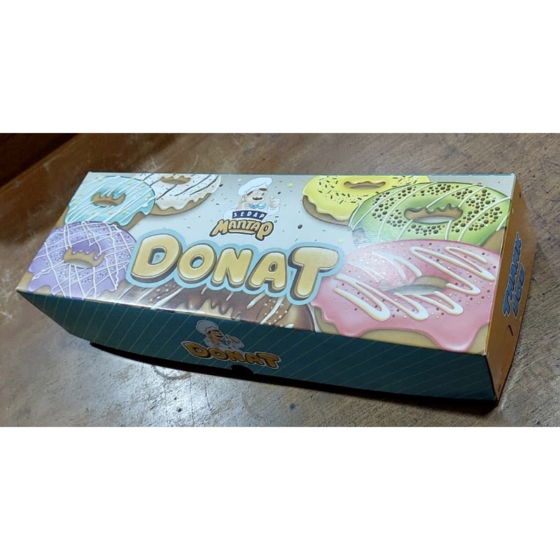 Kardus Donat isi 6 Donat