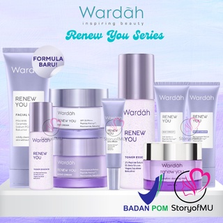 Image of WARDAH Renew You Anti Aging Series / Facial Wash / Eye / Day / Night Cream / Toner Essence / Intensive Serum / Hydrafirm Sleeping Mask
