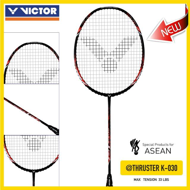 Raket Victor Thruster K 030 / TK-030 Speed  free Bg 6