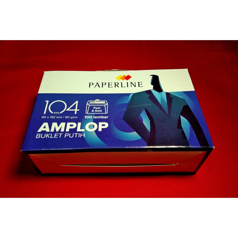 

Paperline 104 PPS Amplop ( 1 Pack - 100 Pcs )