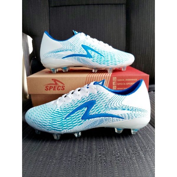 sepatu bola specs alpha out dor terbaru sepatu bola LEIGHTSPEED REBORN IN HITAM MERAH/HITAM GOLD( COD )-5