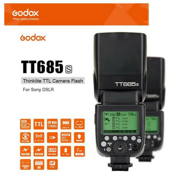 Flash GODOX TT-685s TT685s TT 685s for SONY TTL