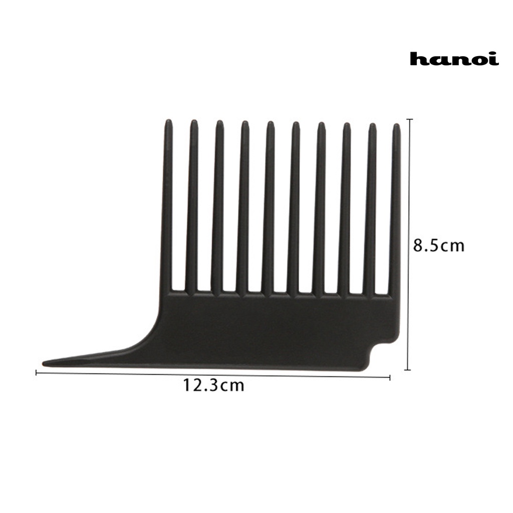 HQTM_Comb Waterproof Unbreakable Plastic Large Tooth Detangle Comb for Hair