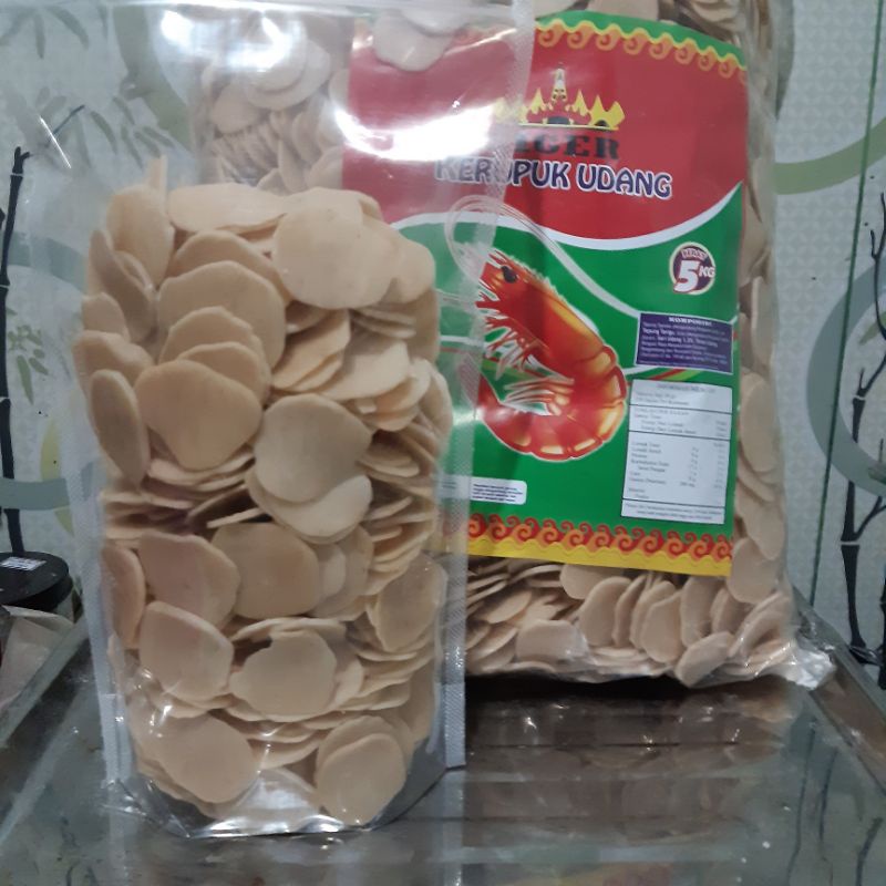 

Kerupuk Udang Putih Merek Siger