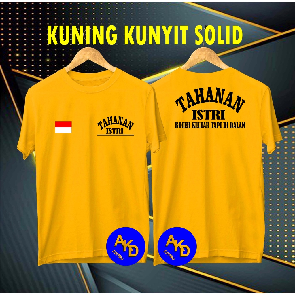 Apps Kaos Tahanan Istri Gold Kaos Wanita Kaos Pria Kaos Murah Hitam Putih