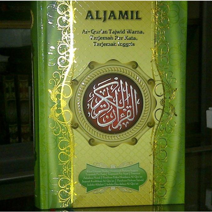 

Alquran Aljamil A5, Quran Tajwid Terjemah Per Kata, Terjemah Inggris Star Seller Termurah