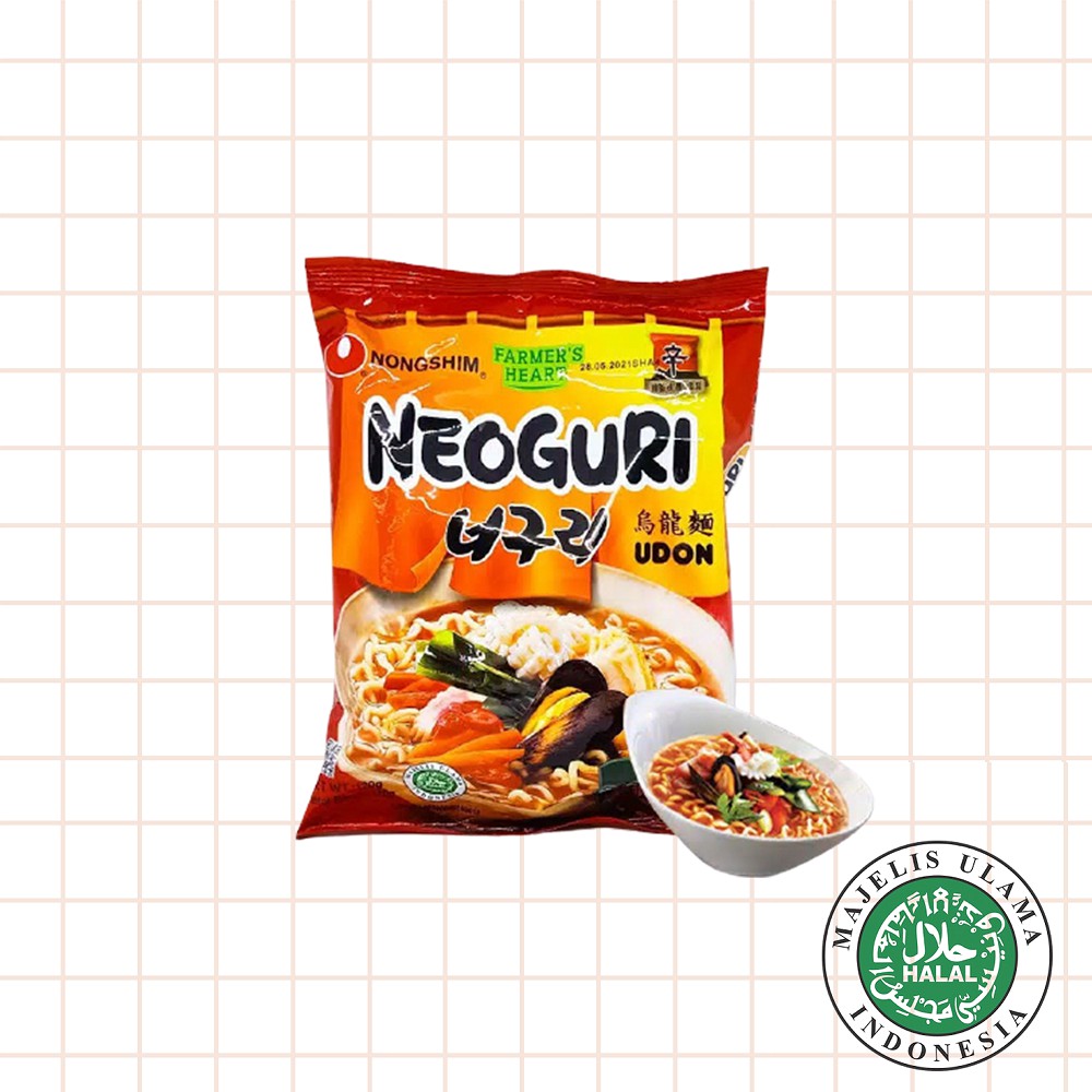 

NONGSHIM - NEOGURI UDON NOODLE RAMEN - MIE INSTAN KHAS KOREA 120 gr