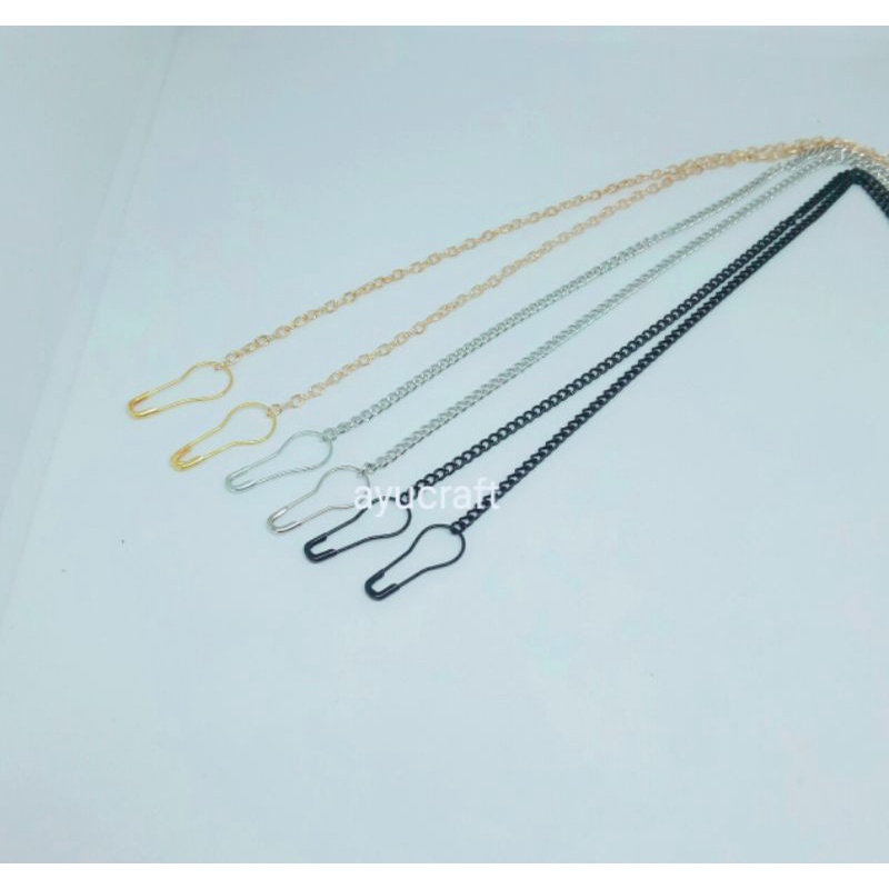 strapmasker rantai murah 1pcs(beli 10pcs free 2pcs)