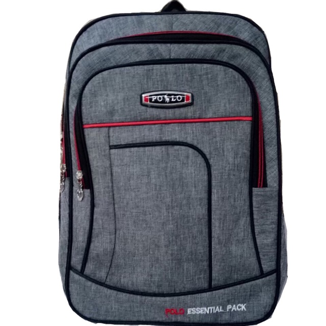 Backpack pria ransel polo essential pack backpack pria tas punggung pria backpack murah tas kerja