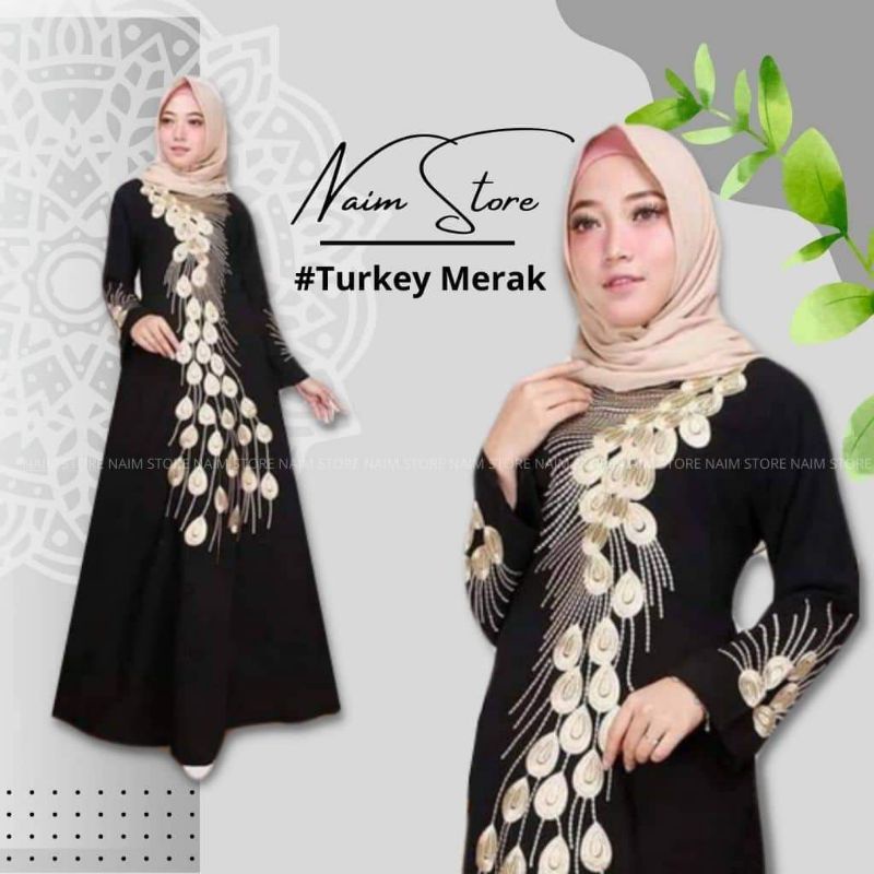 Abaya Bordir Mewah Abaya Hitam Bordir Gamis Abaya Arab Gamis Abaya Hitam Terbaru Abaya hitam Polos