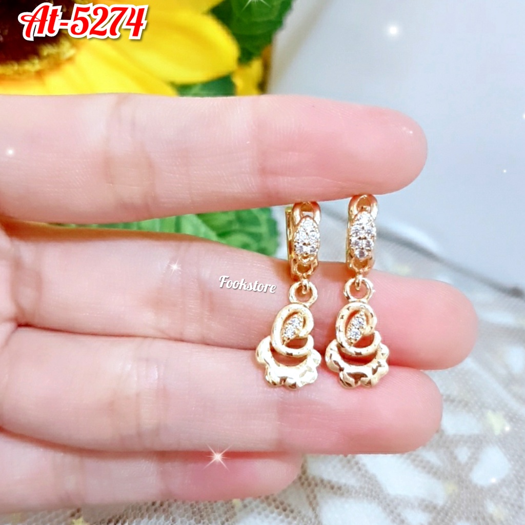 ANTING CLIP MODEL JURAI FASHION KOREA PERHIASAN WANITA/COD