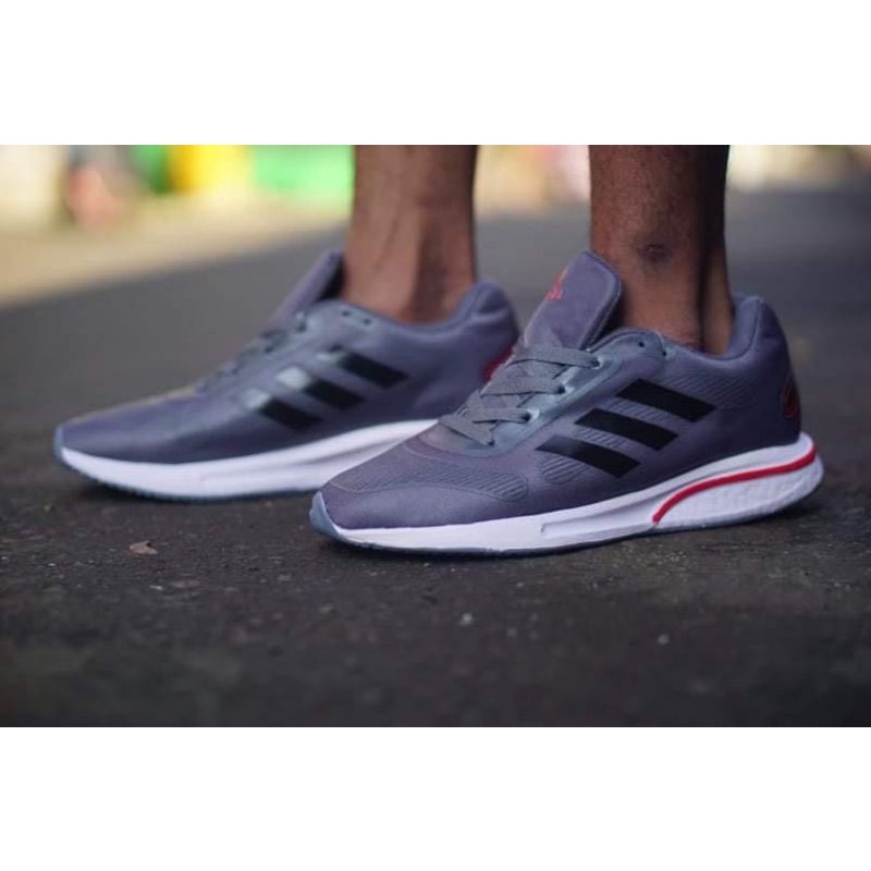 Sepatu sneaker running pria adidas zoom size 39-44