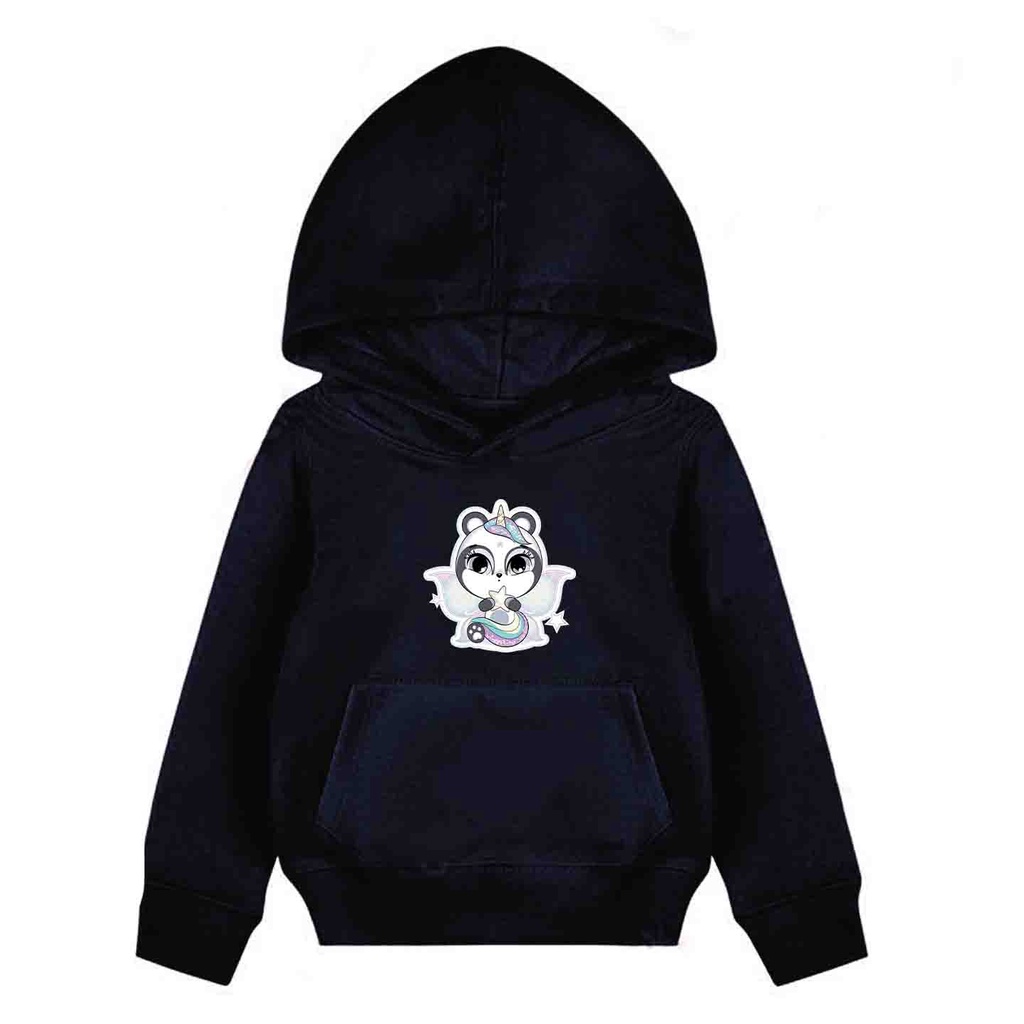 Hoodie Anak Baby Panda Sweater Pakaian Fleece Anak