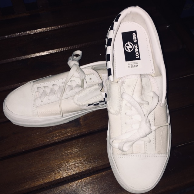 losing grip tpok white checkerboard size 43