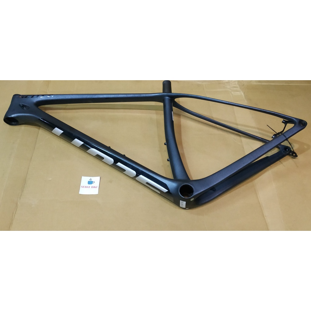Frame Batang Sepeda Mtb Scott Scale 940 Black Grey Carbon Original