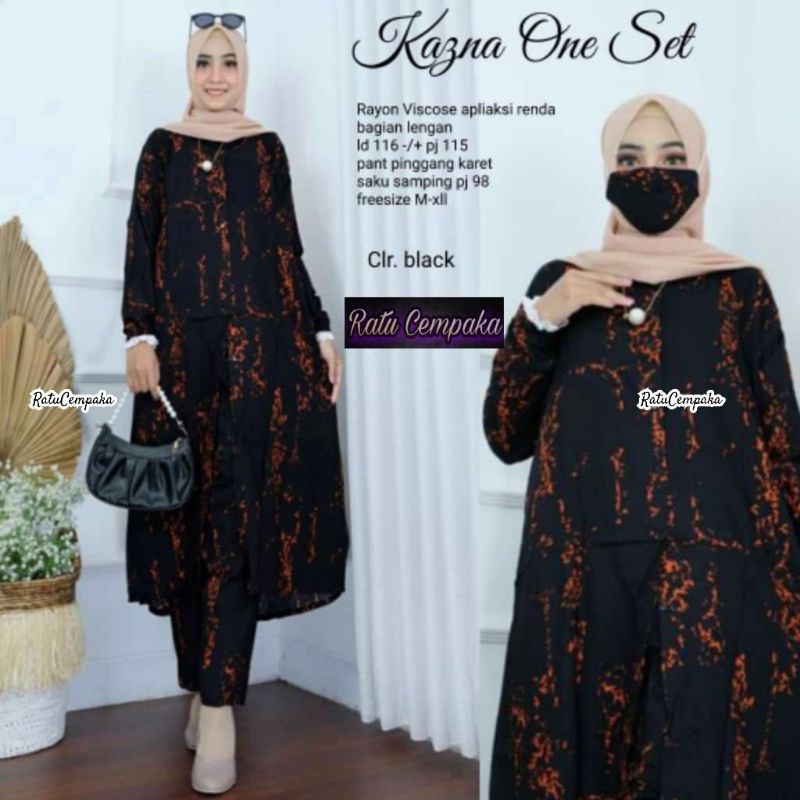 KASNA ONE SET FREE MASKER ORI BY RATU CEMPAKA