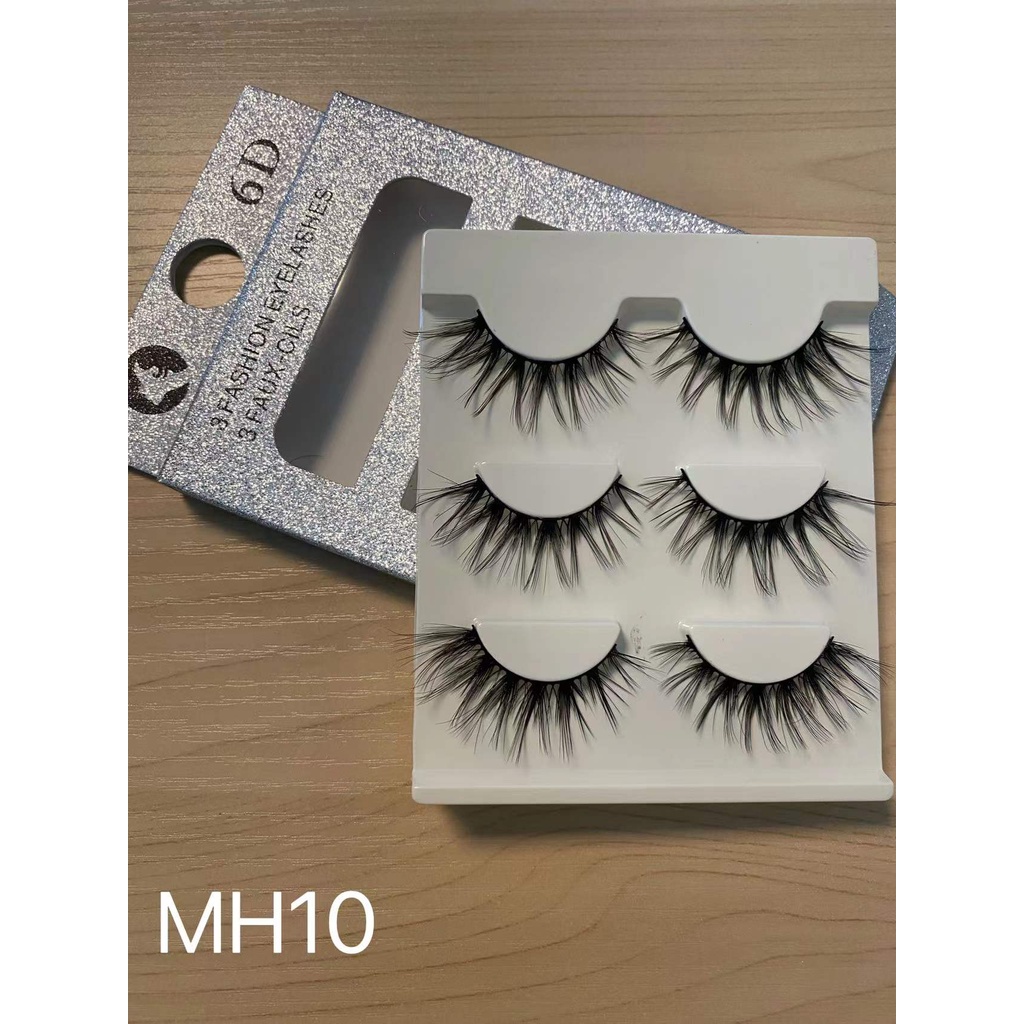 COCO MAMA Bulu Mata Palsu korean bulu mata palsu natural 3d  bulu mata lembut co cok di pakai untuk harian maupun acara formal False Eyelash Extension