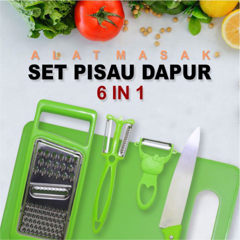 Pisau Set Kecil + Parutan