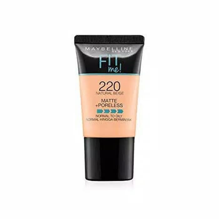 Maybelline Fit Me Matte Poreless Foundation Alas Bedak Maybeline