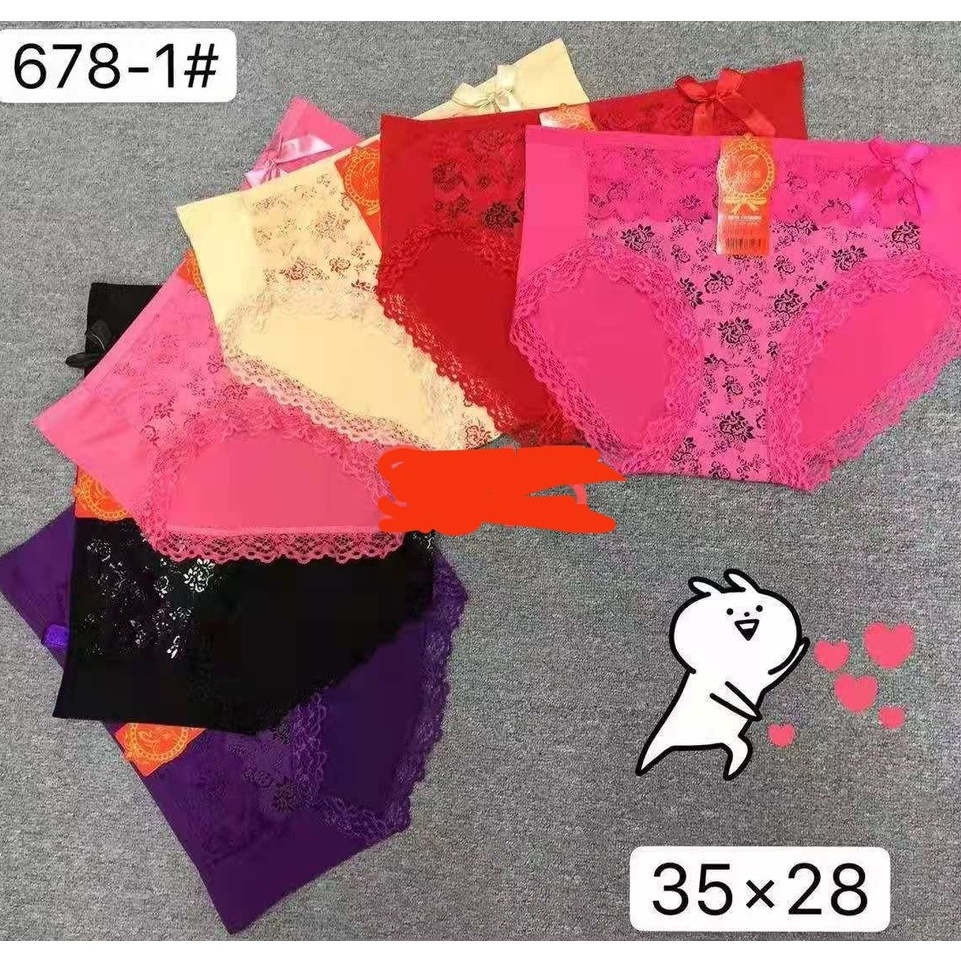 Celana Dalam Wanita Import / CD Wanita Dewasa / CD Renda Import #678-1