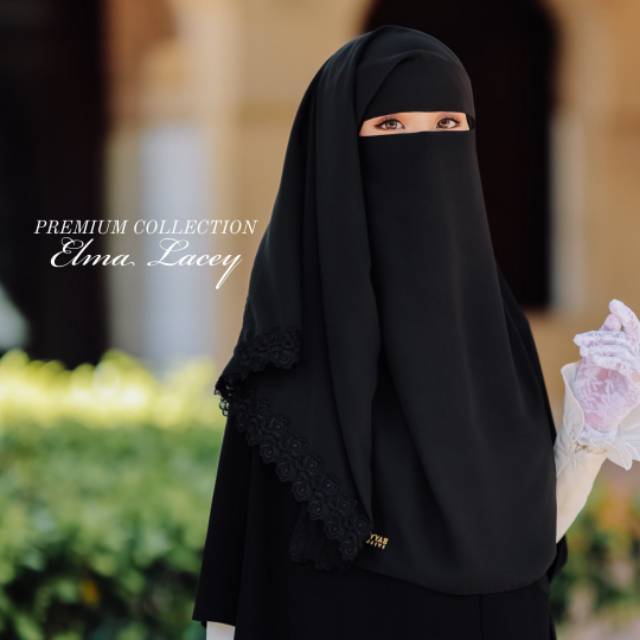 Niqab Elma Lacey, Qibtiyyah, Qibtiyyah Exclusive Original Malaysia
