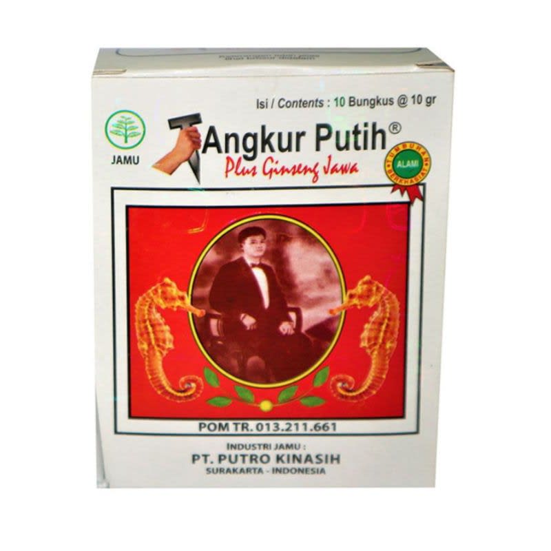 Putro Kinasih Tangkur Putih Serbuk 10 Bungkus