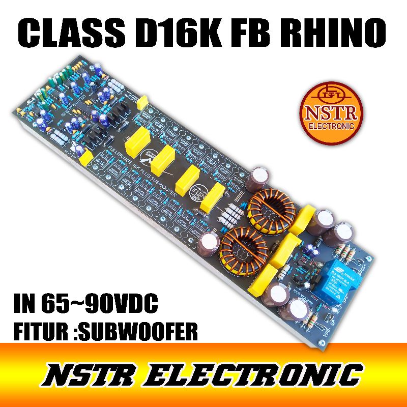 class D Fullbridge Rhino 16K