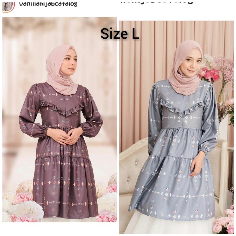 Rumi Tunik size L by Vanilla Hijab