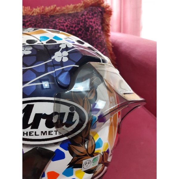 SPOILER GP PAD ARAI DFX2 ORIGINAL LIGHT SMOKE