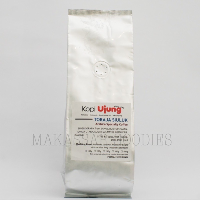 

Kopi Ujung Arabica Toraja Siuluk 250gr