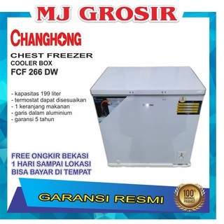 CHANGHONG FCF 266 DW CHEST FREEZER BOX 199 L LEMARI PEMBEKU 199 LITER