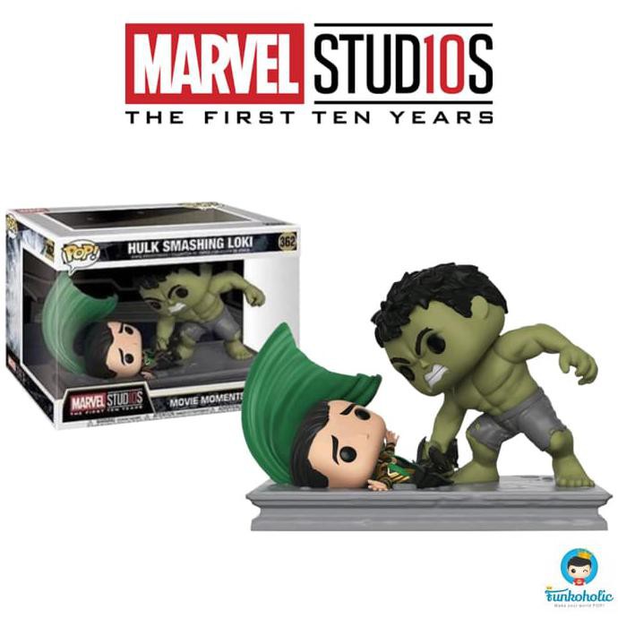 funko pop hulk smashing loki