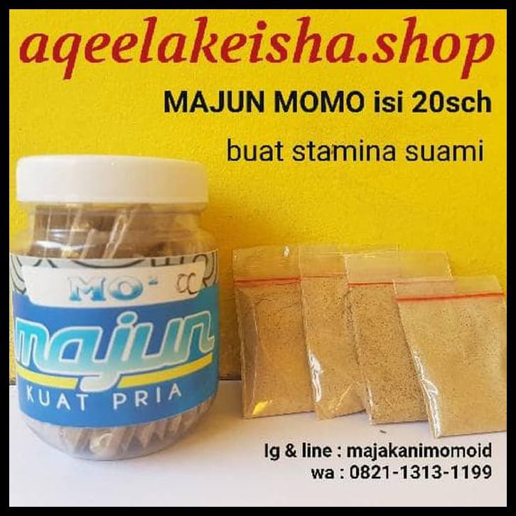 PRODUK TERBATAS majun momo / sampel majun / majakani aceh majun / obat stamina pria